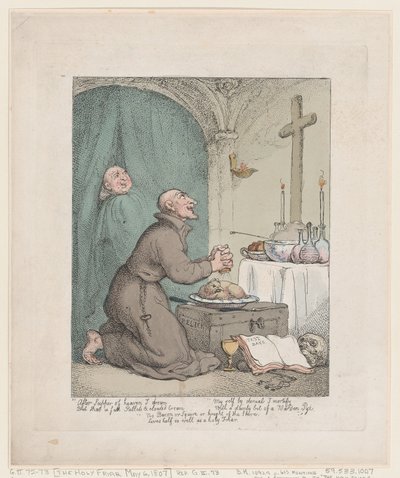 Den hellige bror, 6. maj 1807., 6. maj 1807. af Thomas Rowlandson