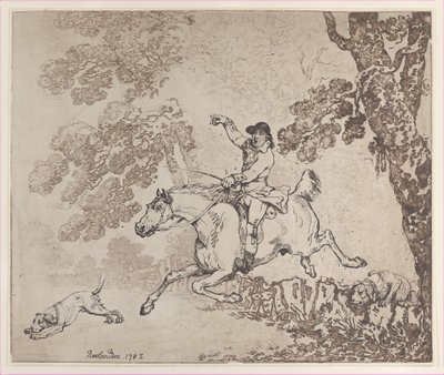 Jægeren, 1785., 1785. af Thomas Rowlandson