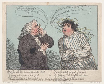 De uhelbredelige, 4. april 1784., 4. april 1784. af Thomas Rowlandson