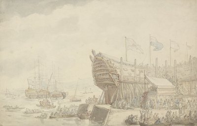 Lanceringen af H.M.S. 