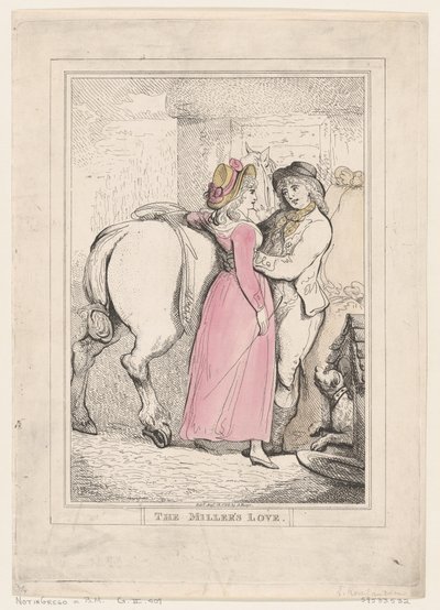 Møllerens kærlighed, 18. august 1798., 18. august 1798. af Thomas Rowlandson
