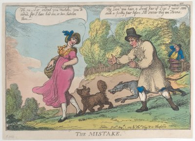 Fejlen, 1. august 1809., 1. august 1809. af Thomas Rowlandson