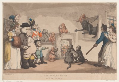 Aberummet i tårnet, 20. december 1799., 20. december 1799. af Thomas Rowlandson