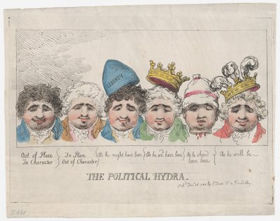 Den politiske Hydra, 26. december 1788., 26. december 1788. af Thomas Rowlandson