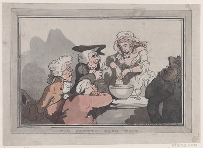 The Pretty Barr Maid, 20. oktober 1786., 20. oktober 1786. af Thomas Rowlandson