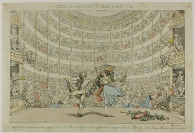 Udsigten foran os af Thomas Rowlandson