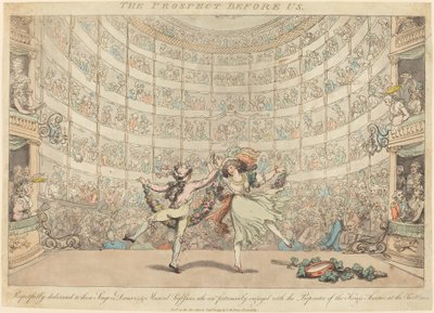Udsigten foran os, nr. 2 af Thomas Rowlandson