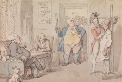 Rekrutteringsmedarbejderen af Thomas Rowlandson