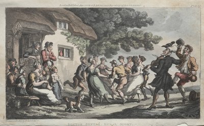Rev. Dr. Syntaks Rural Sport af Thomas Rowlandson