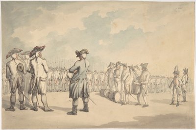 Paraden af Thomas Rowlandson