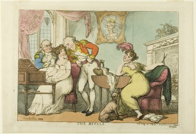 Rivalerne af Thomas Rowlandson