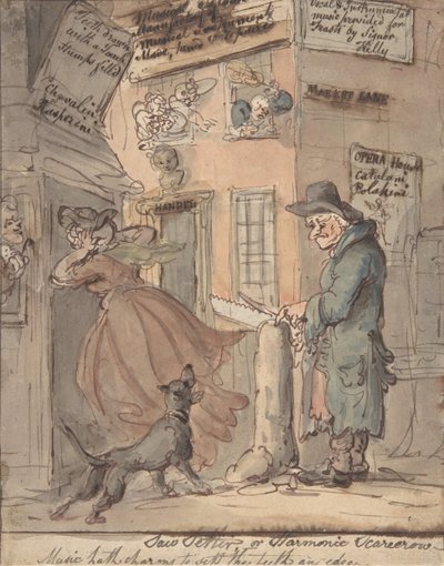 Savsætteren, 1780-1827. af Thomas Rowlandson