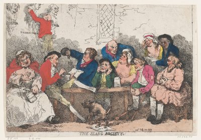 Slangforeningen af Thomas Rowlandson