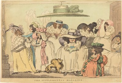 Det supplerende magasin af Thomas Rowlandson