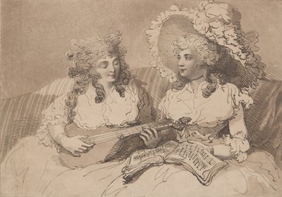 The Syrens, 10. april 1787., 10. april 1787. af Thomas Rowlandson