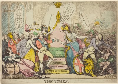 The Times af Thomas Rowlandson