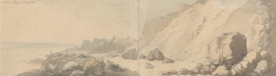 The Undercliff, Steephill, Isle of Wight af Thomas Rowlandson