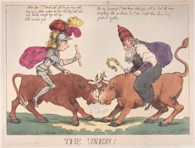 Unionen, 1. januar 1801., 1. januar 1801. af Thomas Rowlandson