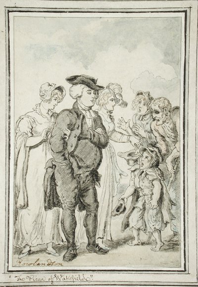 Præsten i Wakefield af Thomas Rowlandson