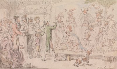The Vicar of Wakefield: The Family Picture af Thomas Rowlandson