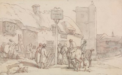 Woolpack Inn af Thomas Rowlandson