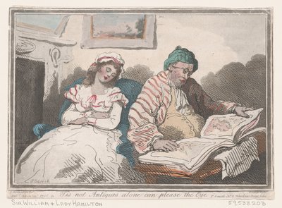 Det er ikke antikviteter alene, der kan behage øjet eller smage forskelligt, 20. november 1786., 20. november 1786. af Thomas Rowlandson