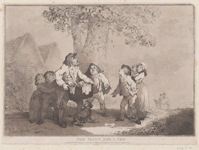 For mange til en jøde, 20. september 1785., 20. september 1785. af Thomas Rowlandson