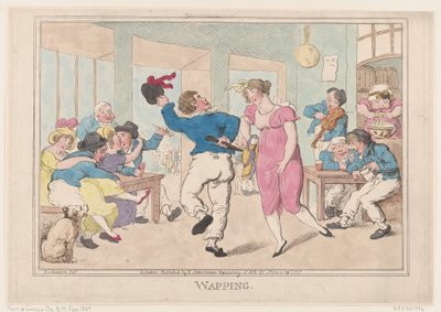 Wapping, september 1807., september 1807. af Thomas Rowlandson
