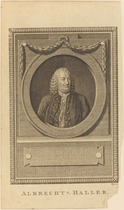 Albrecht V. Haller af Thomas Ryder