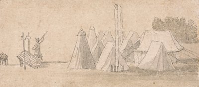 Lejrscene af Thomas Sandby