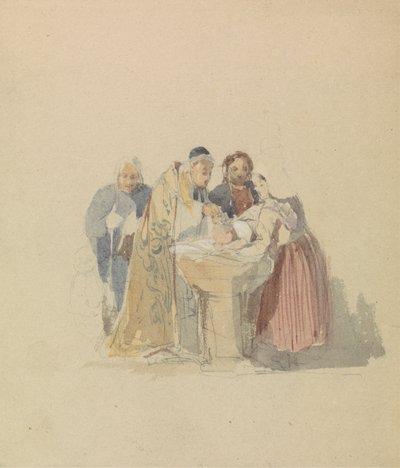 En dåb af Thomas Shotter Boys