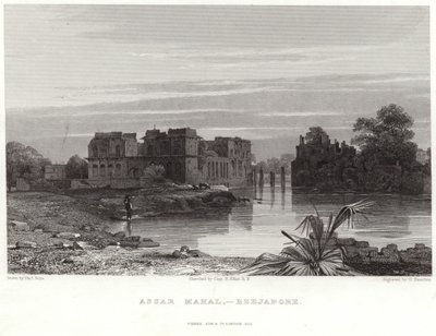 Asar Mahal i Bijapore af Thomas Shotter Boys