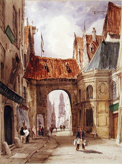 St. Charles Borromeos kirke i Antwerpen af Thomas Shotter Boys