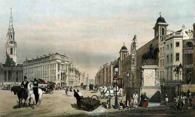 Indgang til Strand fra Charing Cross, fra 