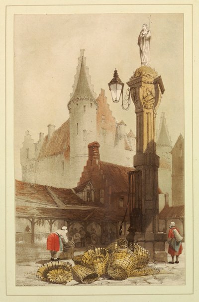 Fiskemarked, Antwerpen af Thomas Shotter Boys