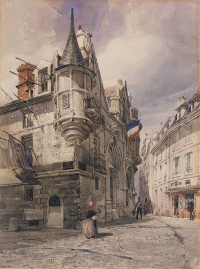 Hotel de Sens, rue du Figuier af Thomas Shotter Boys