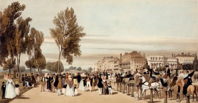 Hyde Park, mod Grosvenor Gate fra 