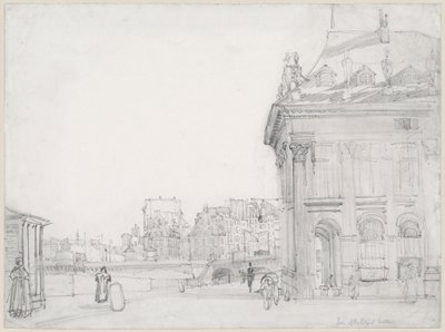 Île de la Cité set fra Institut, Paris af Thomas Shotter Boys