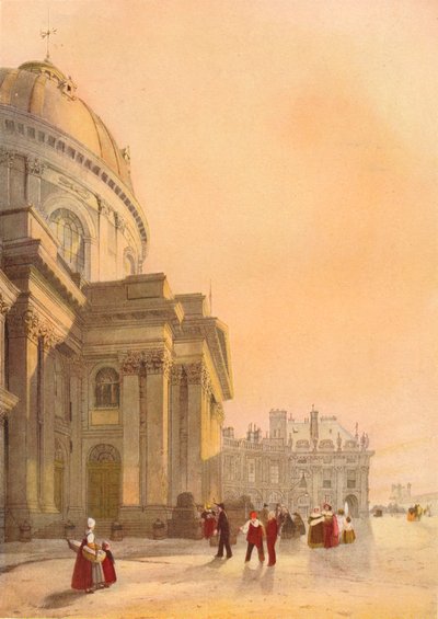 Instituttets kapel, Paris, 1839 af Thomas Shotter Boys