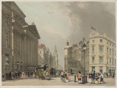 London som det er: Mansion House, Cheapside af Thomas Shotter Boys