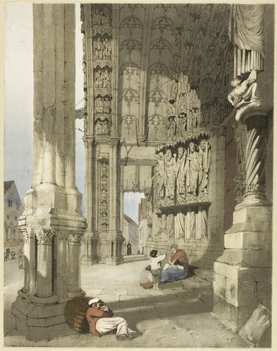 Notre Dame, Chartres af Thomas Shotter Boys
