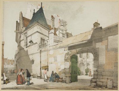 Malerisk arkitektur i Paris, Gent, Antwerpen, Touen osv. af Thomas Shotter Boys