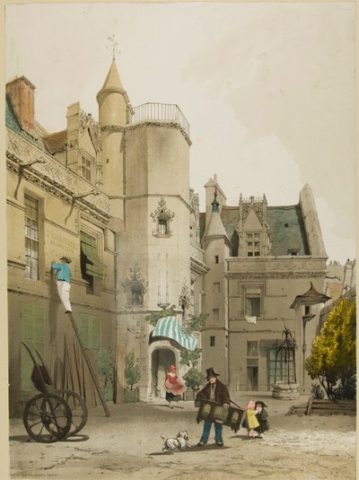 Malerisk arkitektur i Paris, Gent, Antwerpen, Touen osv. af Thomas Shotter Boys