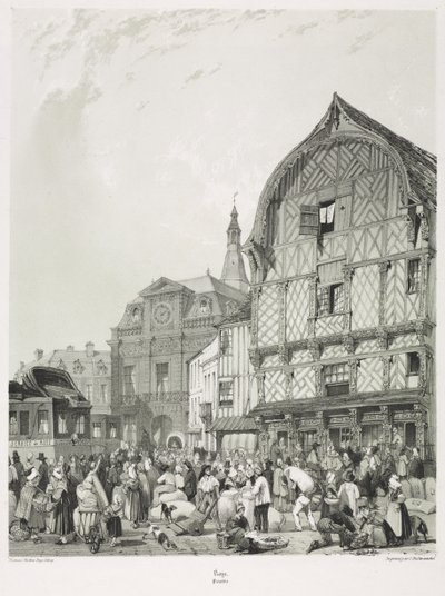 Maleriske og romantiske rejser i det gamle Frankrig, Picardie (bind 2): Roye af Thomas Shotter Boys