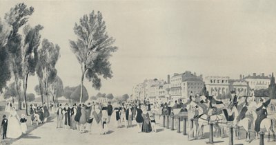 Society in Hyde Park, 1842, 1920 af Thomas Shotter Boys