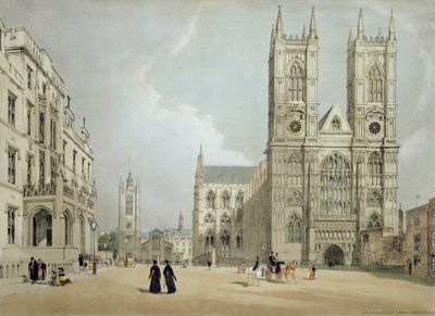 Westminster Abbey and Hospital, fra 