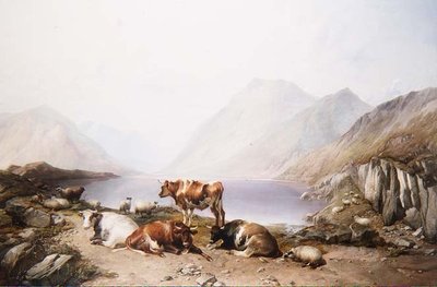 Et stop på farten, Loch Etive af Thomas Sidney Cooper