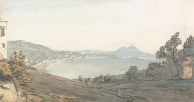 Chiaja af Napoli fra Posillipo af Thomas Smith of Derby