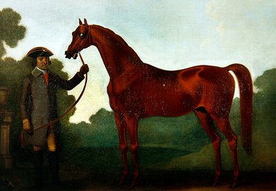 Charles Wilsons Arabian with a Groom (olie på lærred) af Thomas Spencer