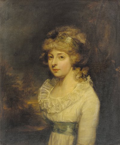 Portræt af Hon. Mary Wyndham Bouverie af Thomas Stewart